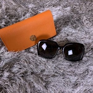 Tory Birch - Dark Tortoise Sunglasses - Like New